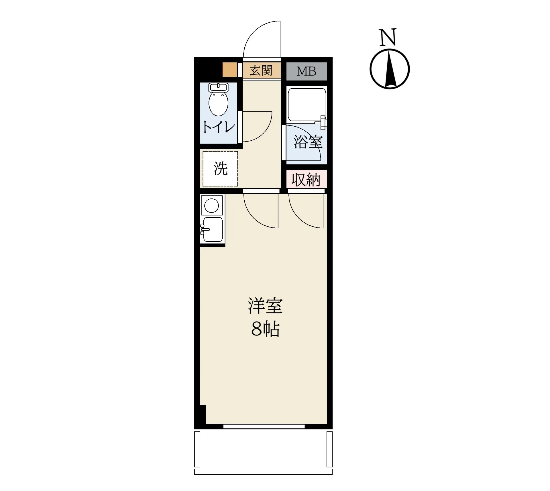 アブルームシマ　206号室