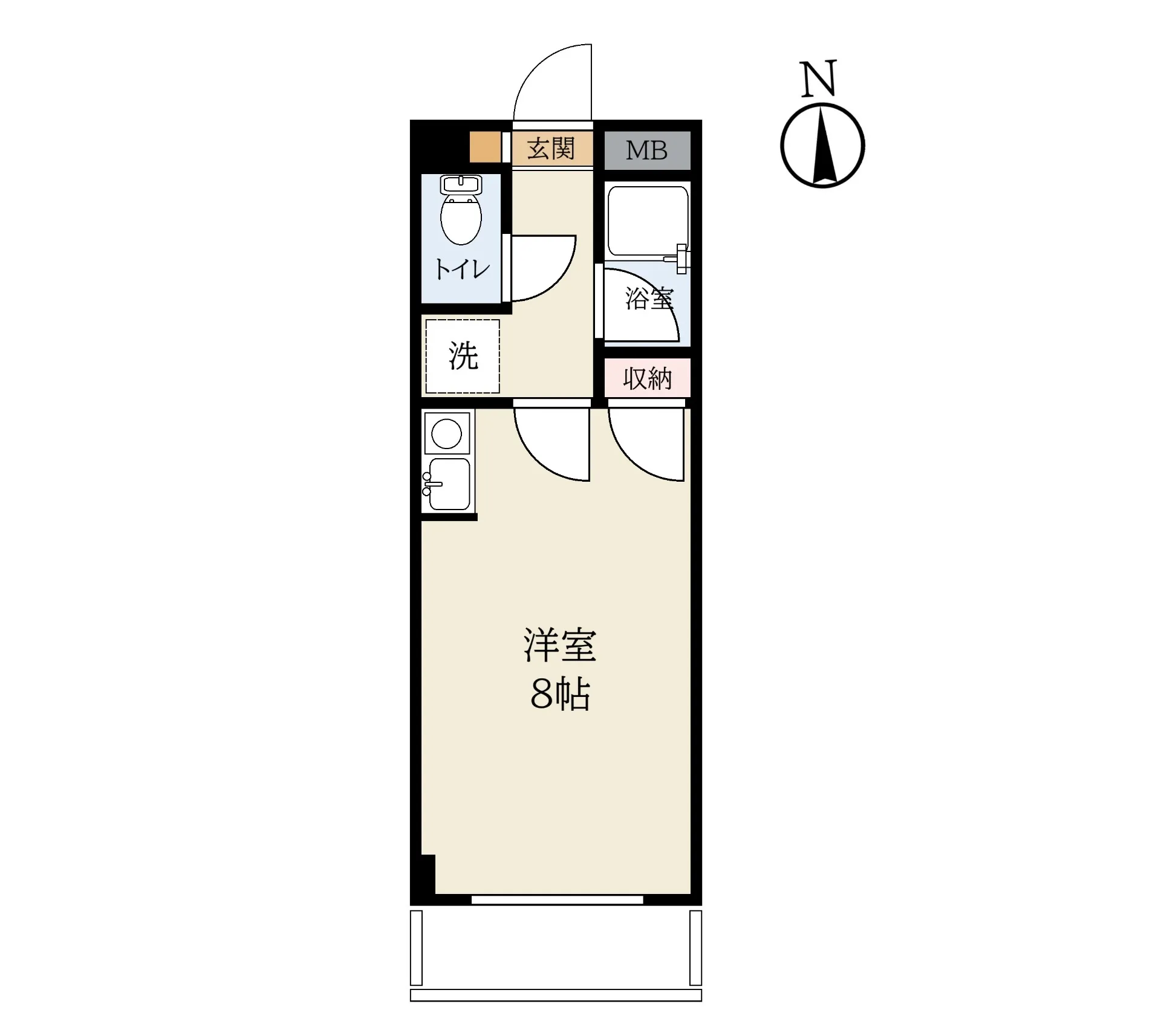 アブルームシマ　308号室